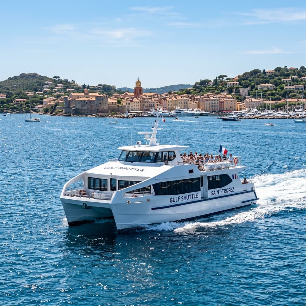 Sainte-Maxime face au golfe