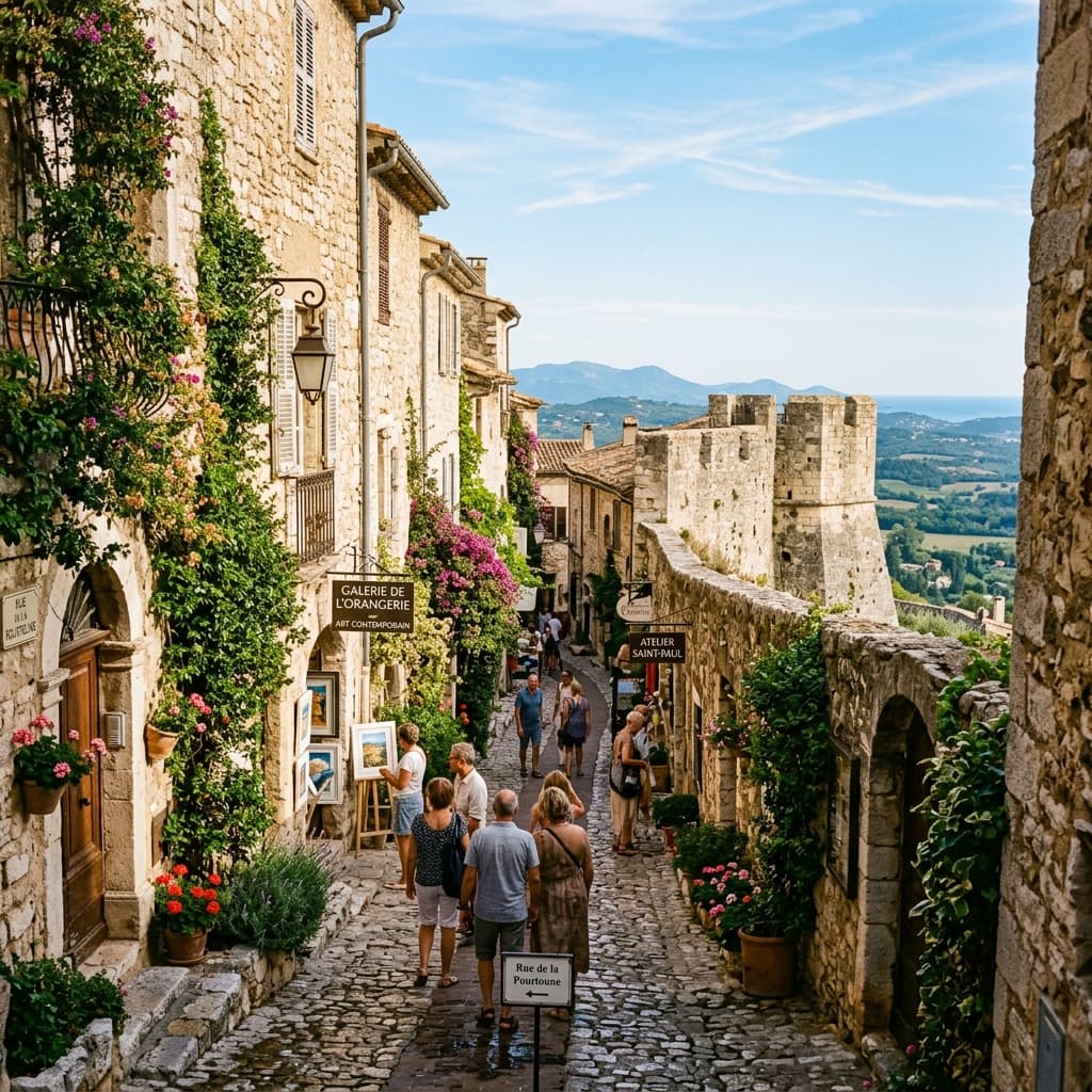 Saint-Paul-de-Vence — village médiéval