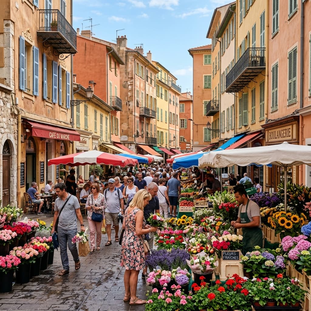 Le Vieux Nice et le Cours Saleya