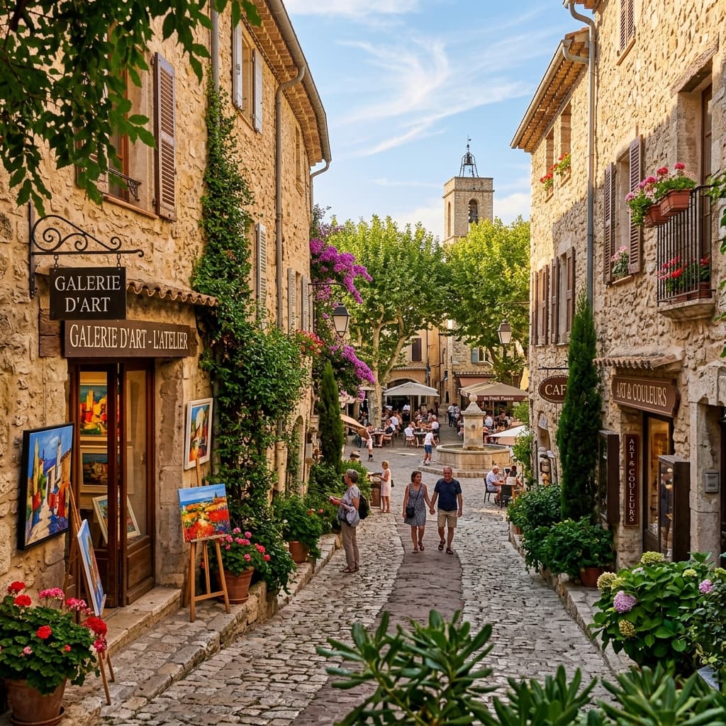 Ruelles médiévales de Mougins